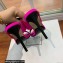 Balmain Heel 10.5cm Satin Paola Mules Fuchsia 2022