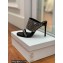 Balmain Heel 10.5cm Suede Crystal Mules Black/Gold 2022