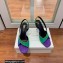 Balmain Heel 9.5cm Macy Slingback Sandals Green/Blue/Purple 2022