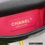 Chanel Grained Calfskin Mini Flap Bag AS3368 Black 2022