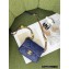 Chanel Grained Calfskin Mini Flap Bag AS3368 Blue 2022