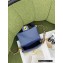 Chanel Grained Calfskin Mini Flap Bag AS3368 Blue 2022