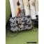 Chanel Black/White Sequins Medium Classic Flap Bag 2022