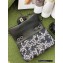 Chanel Black/White Sequins Medium Classic Flap Bag 2022