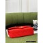 Chanel Tweed Medium Classic Flap Bag Red 2022