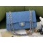 Chanel Denim Blue Medium Classic Flap Bag 2022