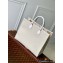 Louis Vuitton jacquard Fabric OnTheGo GM Tote Bag M20815 Yellow
