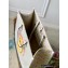 Louis Vuitton jacquard Fabric OnTheGo GM Tote Bag M20815 Yellow