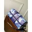 Louis Vuitton Keepall 50B Bag M20558 Blue Monogram Bandana Print