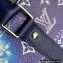 Louis Vuitton Keepall 50B Bag M20558 Blue Monogram Bandana Print
