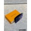 Louis Vuitton Coin Card Holder M81432 Blue Monogram Bandana Print