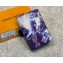Louis Vuitton Pocket Organizer Wallet M81413 Blue Monogram Bandana Print