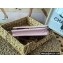 Chanel Crystal CC Logo Wallet on Chain WOC Bag in Grained Calfskin Light Pink 2022