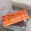 Dior Medium Book Tote Bag in Toile de Jouy Reverse Embroidery Fluorescent Orange 2022