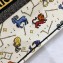 Dior Large Book Tote Bag in Latte Multicolor Pixel Zodiac Embroidery 2022
