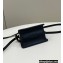 Fendi padded nappa leather Peekaboo ISeeU Micro Bag Black 2022