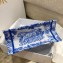 Dior Small Book Tote Bag in Toile de Jouy Transparent Canvas Fluorescent Blue 2022