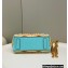 Fendi x Versace Fendace La Medusa Medium Handbag Gold Baroque print Blue 2022