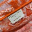 Dior Medium Book Tote Bag in Toile de Jouy Transparent Canvas Fluorescent Orange 2022