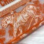 Dior Small Book Tote Bag in Toile de Jouy Transparent Canvas Fluorescent Orange 2022