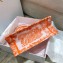 Dior Small Book Tote Bag in Toile de Jouy Transparent Canvas Fluorescent Orange 2022