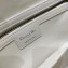 Dior Small Diorcamp Bag in Macrocannage Calfskin White 2022