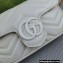 Gucci GG Marmont belt bag ‎699757 Resin White 2022