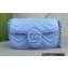 Gucci GG Marmont belt bag ‎699757 Resin Blue 2022