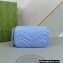 Gucci GG Marmont belt bag ‎699757 Resin Blue 2022