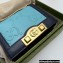 Gucci GG card case wallet 676150 Blue 2022