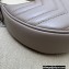 Gucci GG Marmont half-moon-shaped mini bag ‎699514 Nude 2022
