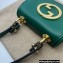 Gucci Blondie card case wallet 698635 leather Green 2022