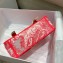 Dior Small Diorcamp Bag in Toile de Jouy Transparent Canvas Fluorescent Pink 2022