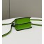 Fendi padded nappa leather Peekaboo ISeeU Micro Bag Green 2022