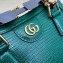 Gucci Diana lizard mini Top Handle bag 675800 Dark Green 2022