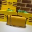 Gucci x Adidas 1955 Horsebit Wallet with Chain Bag 621892 leather Yellow 2022