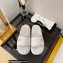 Chanel Chain Around Woven rope Mules White 2022