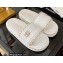 Chanel Chain Around Woven rope Mules White 2022