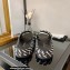 Chanel Chain Around Woven rope Mules Black/White 2022