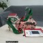 Dolce & Gabbana DG Logo Heel 10.5cm Black Red Roses Sandals Green 2022
