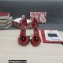 Dolce & Gabbana DG Logo Heel 10.5cm Black Red Roses Sandals Red 2022