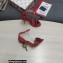 Dolce & Gabbana DG Logo Heel 10.5cm Black Red Roses Sandals Red 2022
