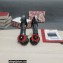 Dolce & Gabbana DG Logo Heel 10.5cm Black Red Roses Sandals Black 2022