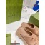 Gucci perforated GG rubber platform slip-on sandals Camel 2022