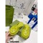 Gucci perforated GG rubber platform slip-on sandals Limi Green 2022