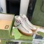 Gucci Cotton Canvas Interlocking G high-top sneakers White 2022