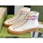 Gucci Cotton Canvas Interlocking G high-top sneakers White 2022