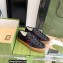 Gucci Cotton Canvas Interlocking G Low-top sneakers Black 2022