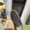 Gucci Cotton Canvas Interlocking G Low-top sneakers Black 2022