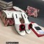 Dolce & Gabbana Black Red Roses Slides White 2022
